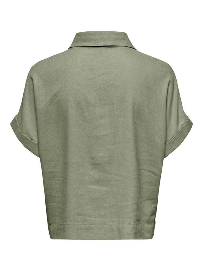 ONLY Bluzka w kolorze khaki rozmiar: XS