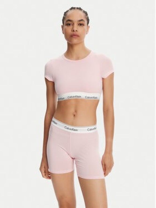 Calvin Klein Underwear T-Shirt LV00QF7213 Różowy Slim Fit