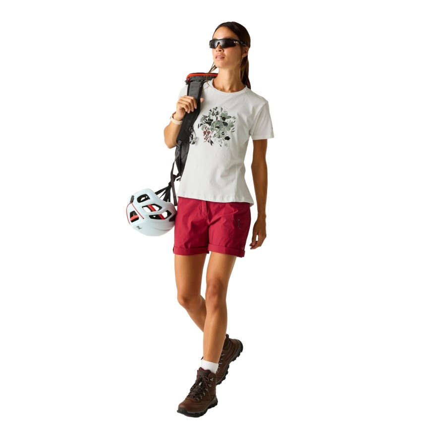 T-shirt Damski Kwiaty Tranquility III