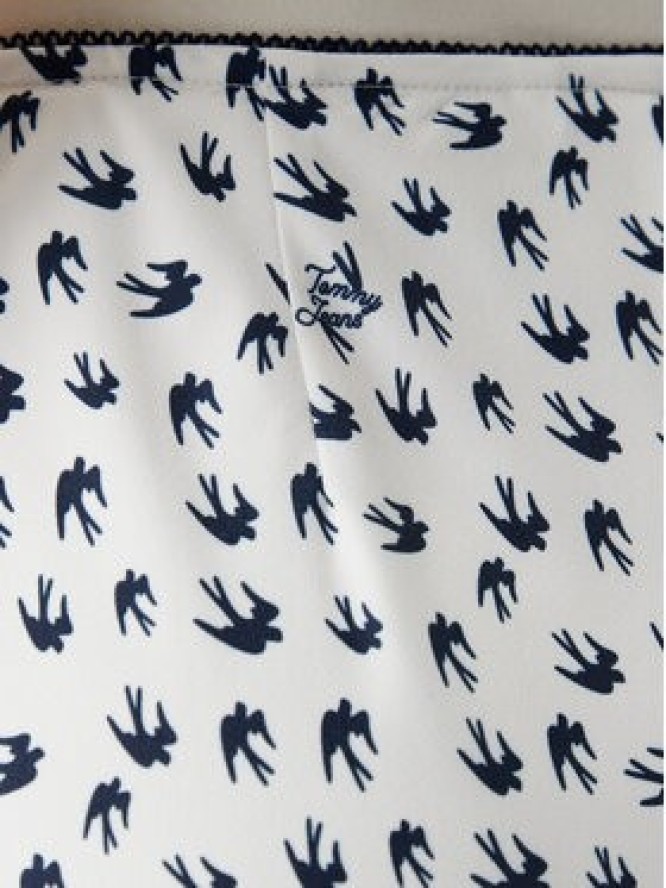 Tommy Jeans Spódnica midi DW0DW20272 Écru Regular Fit