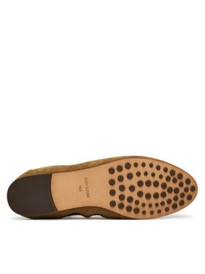 Tory Burch Lordsy Baller Loafe 179145 Brązowy