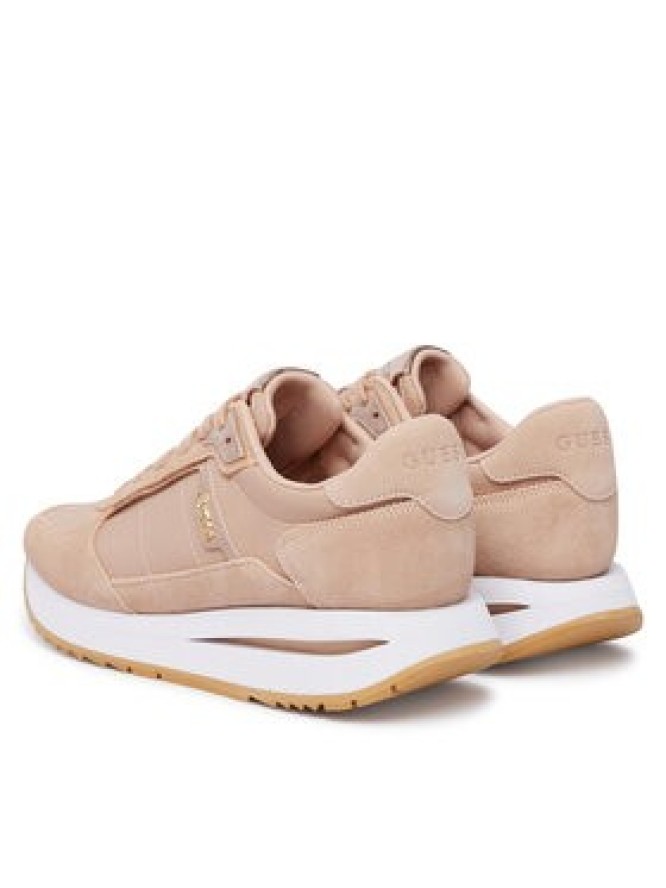 Guess Sneakersy FLTEG5 LEA12 Różowy