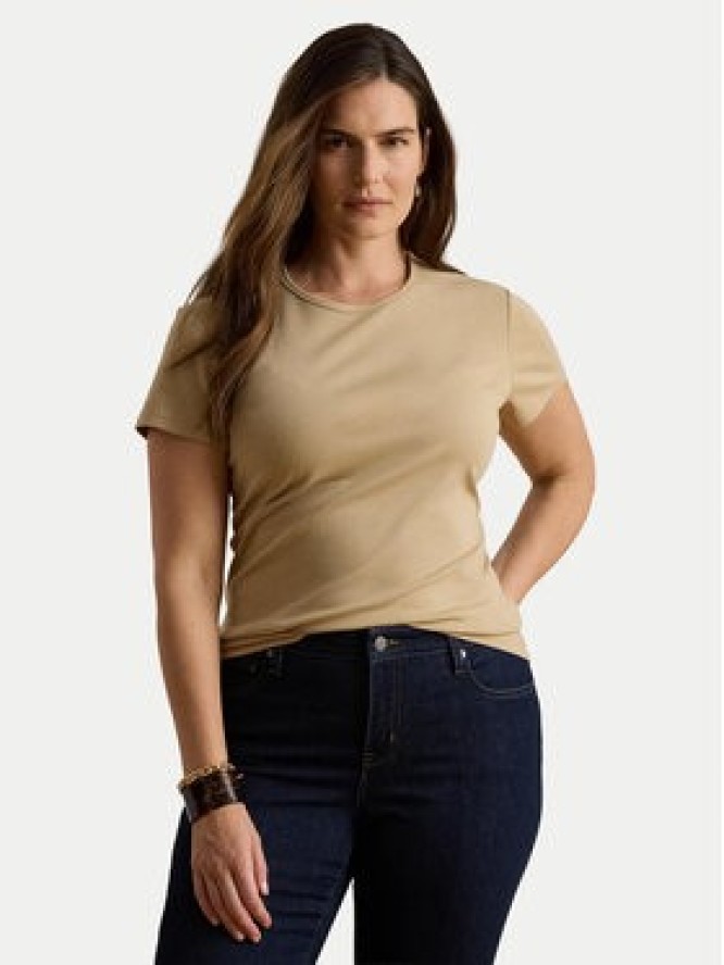 LAUREN RALPH LAUREN T-Shirt Alli 200807563053 Beżowy Regular Fit