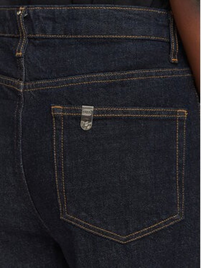 Liu Jo Jeansy UF6160 D4854 Granatowy Straight Fit