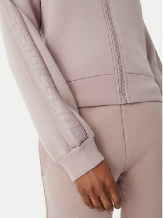 Guess Bluza New Allie Scuba V2YQ17 K7UW2 Fioletowy Regular Fit