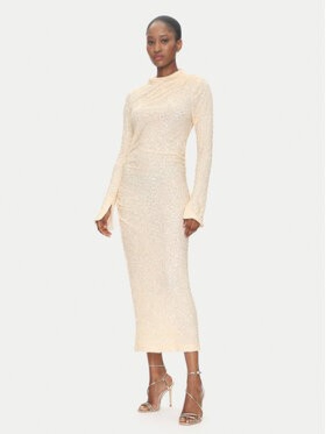 DAY BIRGER ÉT MIKKELSEN Sukienka koktajlowa Clover DAY65243522 Beżowy Slim Fit