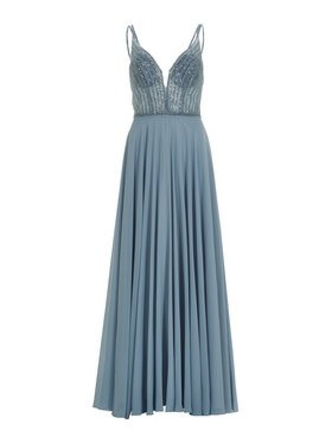 Hey Kyla Sukienka wieczorowa 5AI056HK Niebieski Regular Fit