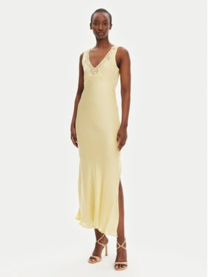 TWINSET Sukienka wieczorowa 251TP2370 Beżowy Regular Fit