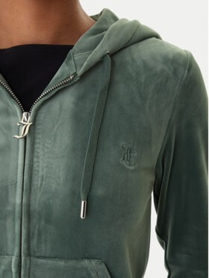 Juicy Couture Bluza Robertson JCAP176 Zielony Slim Fit