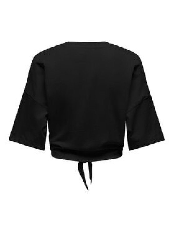 ONLY T-Shirt Serena 15343356 Czarny Regular Fit