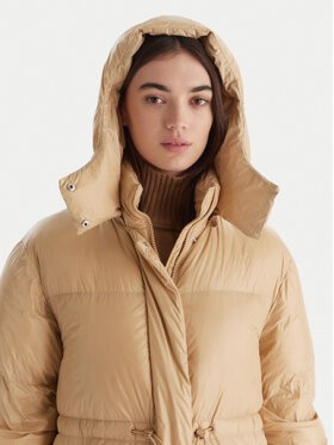 ViCOLO Kurtka puchowa TF0086 Beżowy Regular Fit