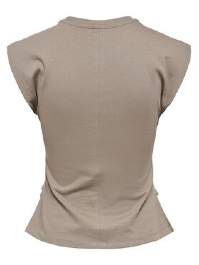 ONLY T-Shirt Marie 15372452 Szary Regular Fit