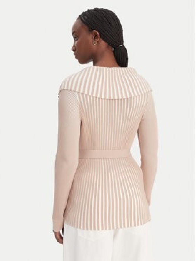 Liu Jo Sport Kardigan TA6116 MS55N Beżowy Regular Fit