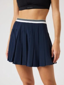 bjorn_borg ACE PLEATED SKIRT plisowana spódnica z materiałów z recyklingu