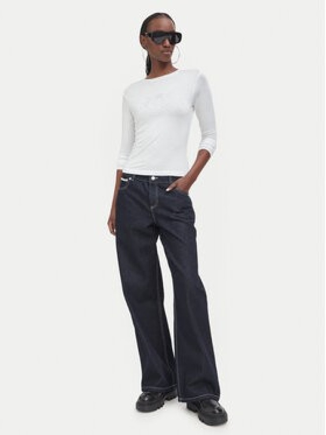 Juicy Couture Jeansy JCJDJE126952 Niebieski Wide Leg