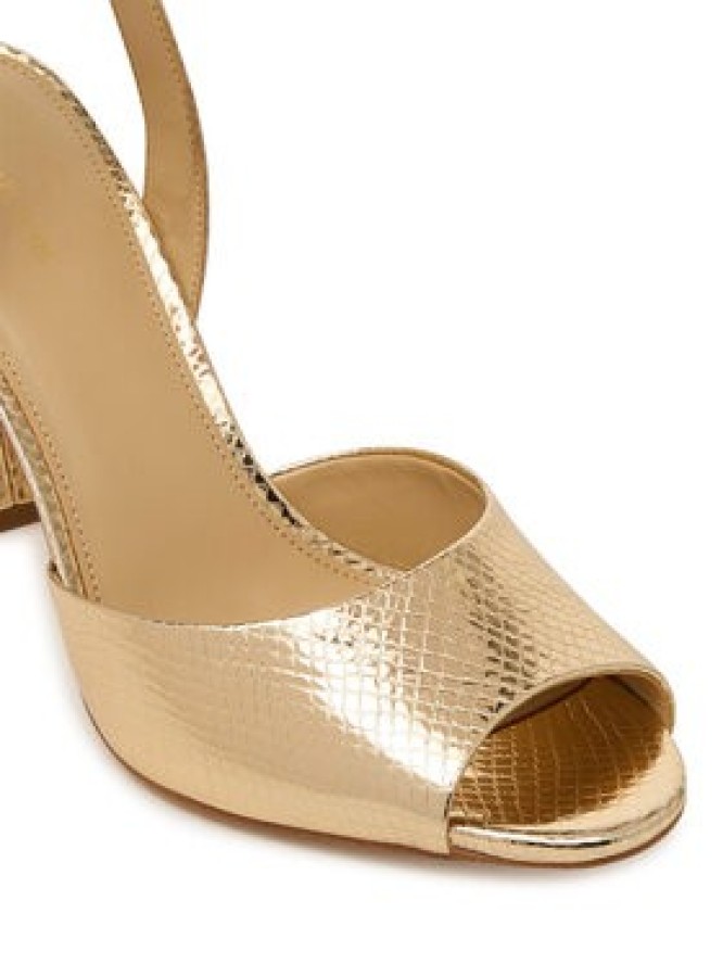 MICHAEL Michael Kors Sandały Rosie High 40S6RSHS1M Złoty