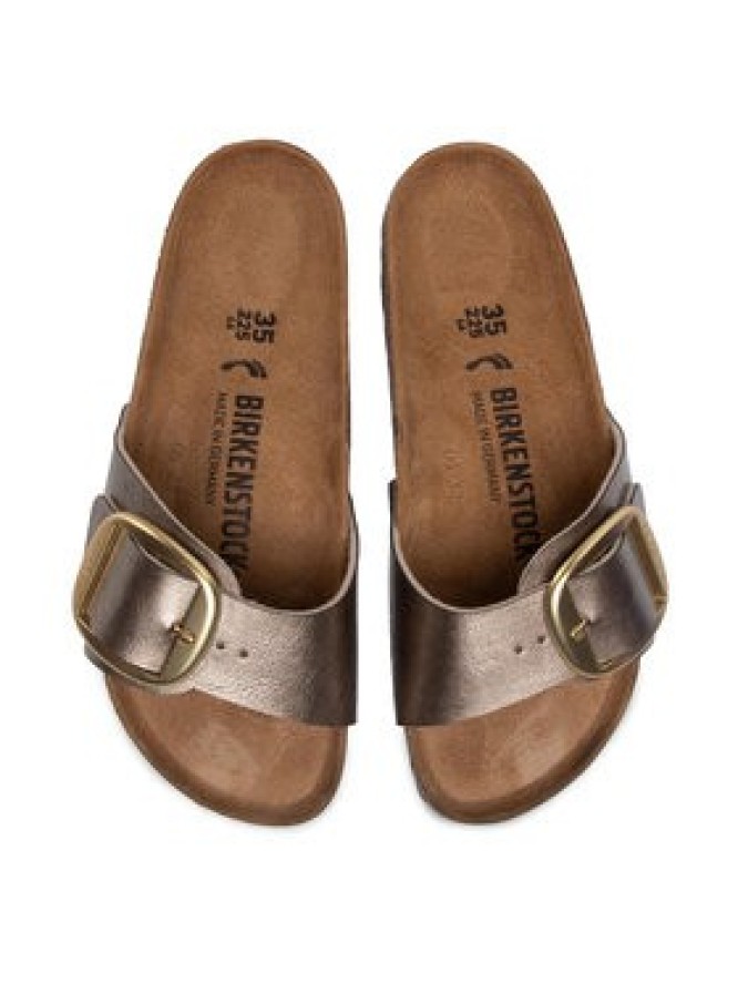 Birkenstock Klapki Madrid Big Buckle 1016237 Brązowy