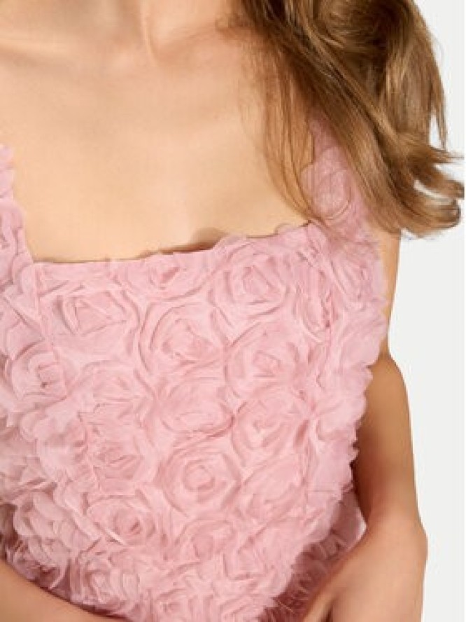 Swing Sukienka koktajlowa 5AK09100 Różowy Regular Fit