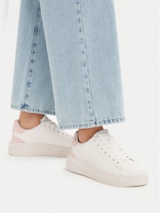 Guess Sneakersy FLJE14 LEA12 Biały