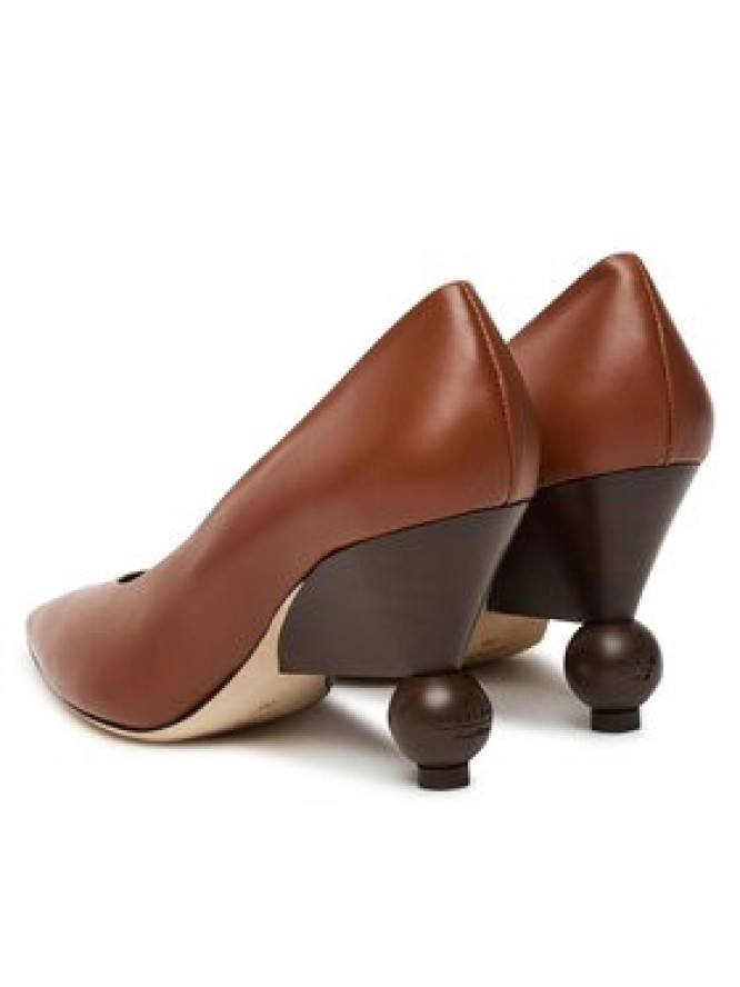 Weekend Max Mara Czółenka Nievo 25255260956 Brązowy