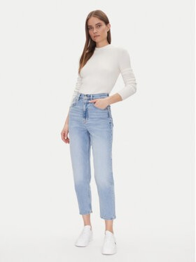 Tommy Jeans Jeansy Mom Jean Uh Tpr Bi0112 Co DW0DW20041 Niebieski Regular Fit