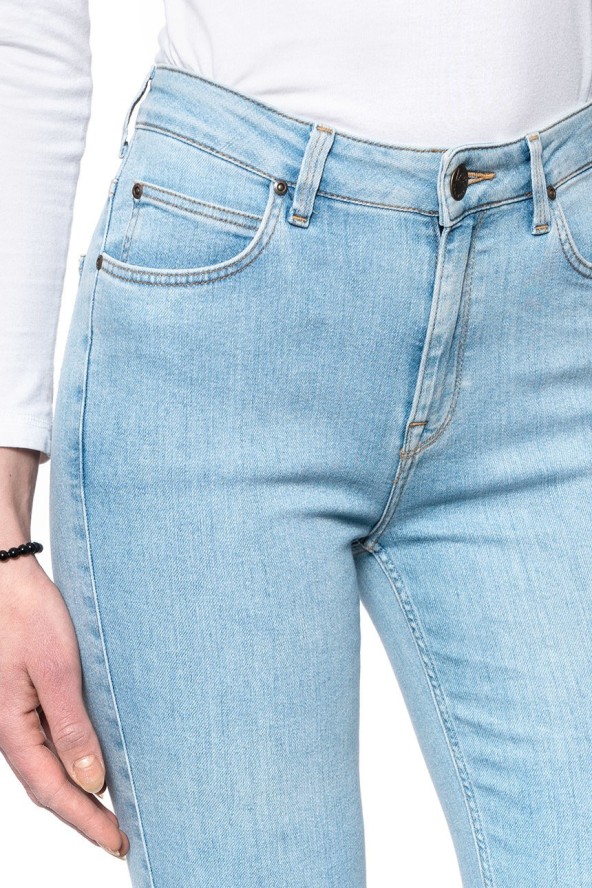 SPODNIE DAMSKIE LEE SCARLETT HIGH LIGHT COROVAL L31BMFOC 112107027