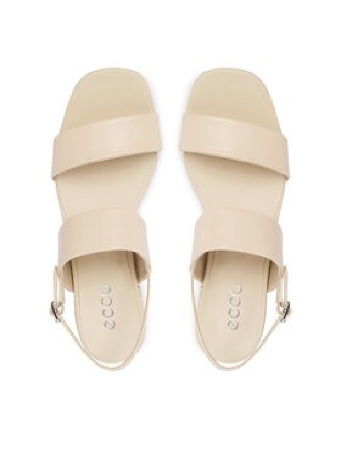 ECCO Sandały Liva 25030301378 Écru