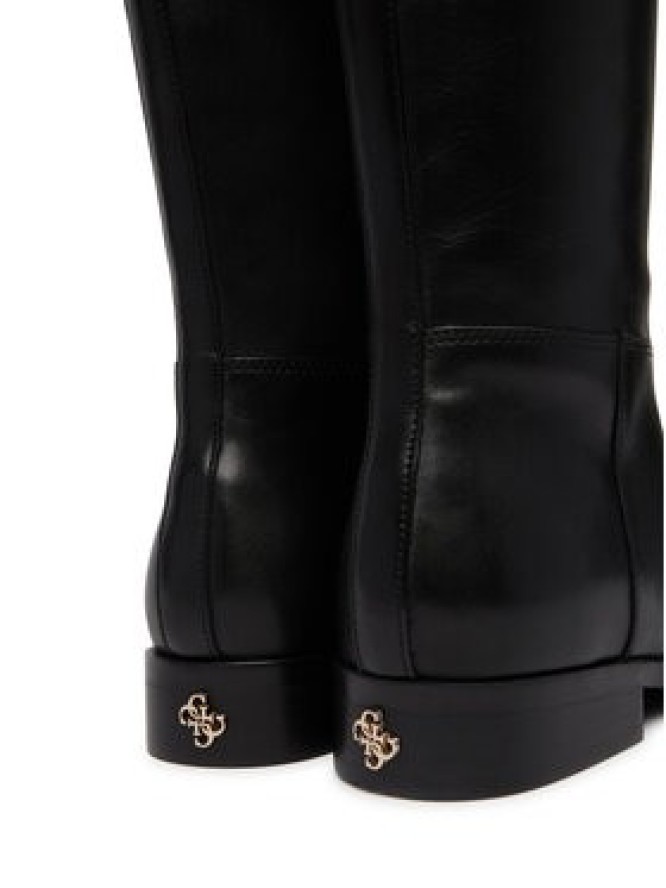 Guess Kozaki FLFNAU LEA11 Czarny