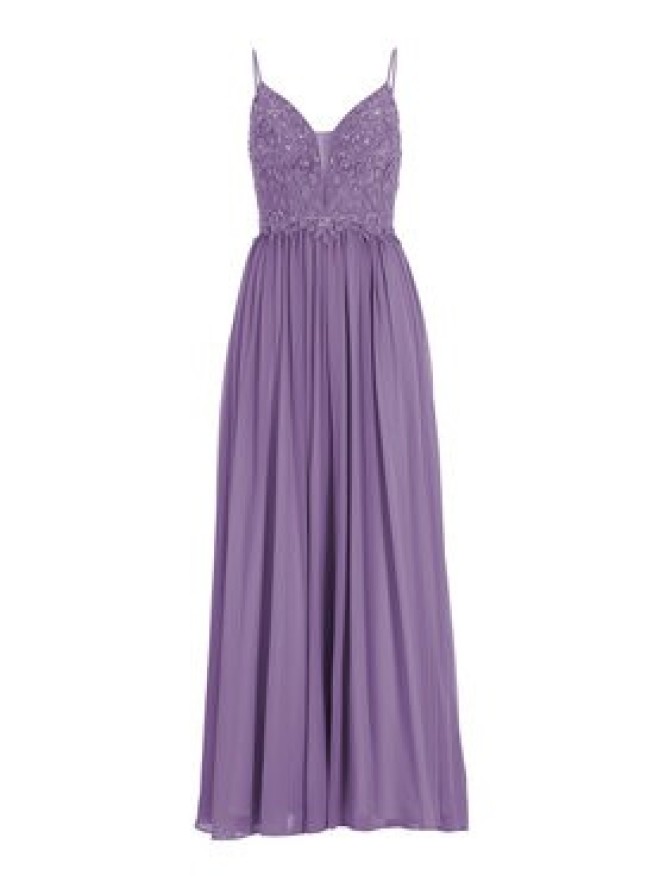 Hey Kyla Sukienka wieczorowa 5AI082HK Fioletowy Regular Fit