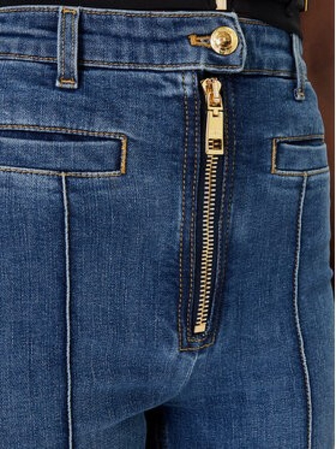 Elisabetta Franchi Jeansy PJ-17D-61E2 139 Niebieski Regular Fit