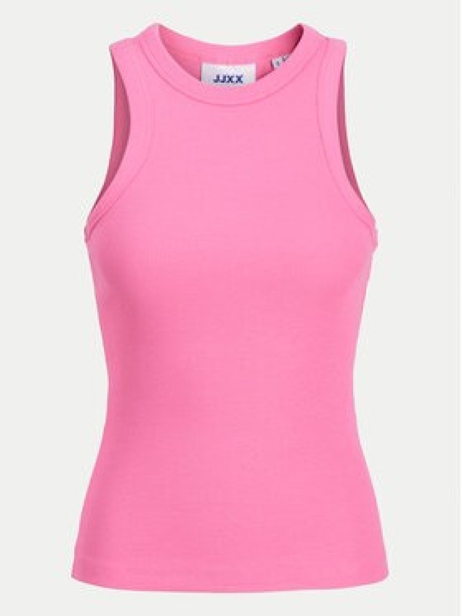 JJXX Top 12224661 Różowy Rib Fit
