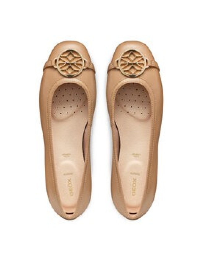 Geox Baleriny D Annytah W D55XYA 000TU C5000 Beżowy