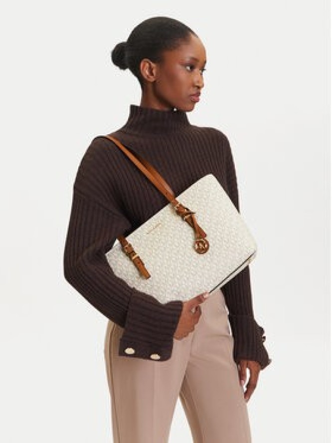 MICHAEL Michael Kors Torebka Quinn 30T5GQNT2B Beżowy