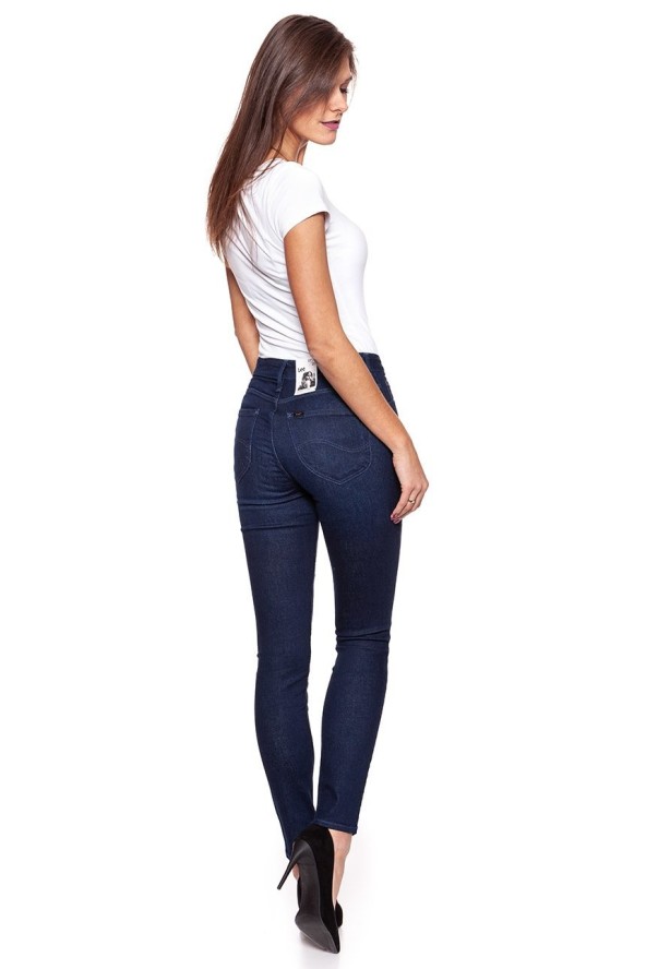 SPODNIE DAMSKIE LEE SCARLETT HIGH UBER BLUE L626RJZP 112114340