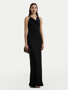 LAUREN RALPH LAUREN Sukienka wieczorowa 253971057001 Czarny Slim Fit