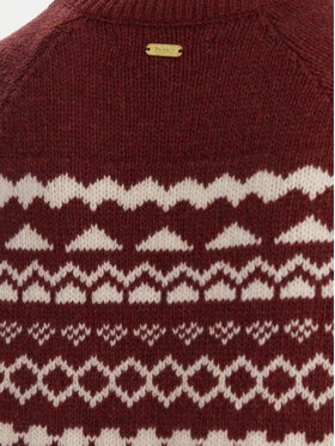 Barbour Sweter LKN1684MI11 Écru Regular Fit