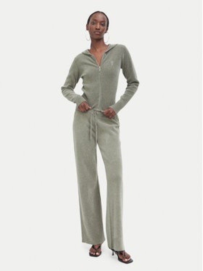 Juicy Couture Bluza JCWEB005 Khaki Regular Fit
