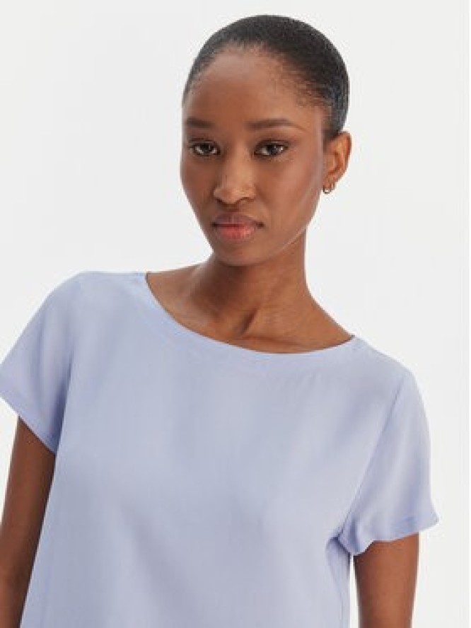 Marella Bluzka Cartone 2615111021 Błękitny Regular Fit