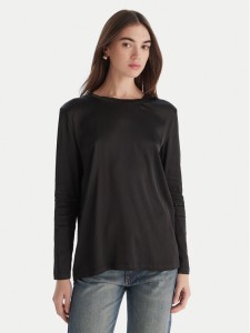 ViCOLO Bluzka TF0244 Czarny Regular Fit