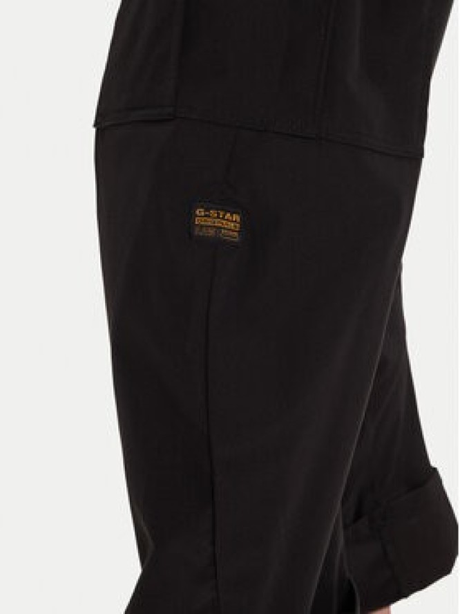 G-Star Raw Spodnie materiałowe Cargo 3D D27022-D909 Czarny Boyfriend Fit