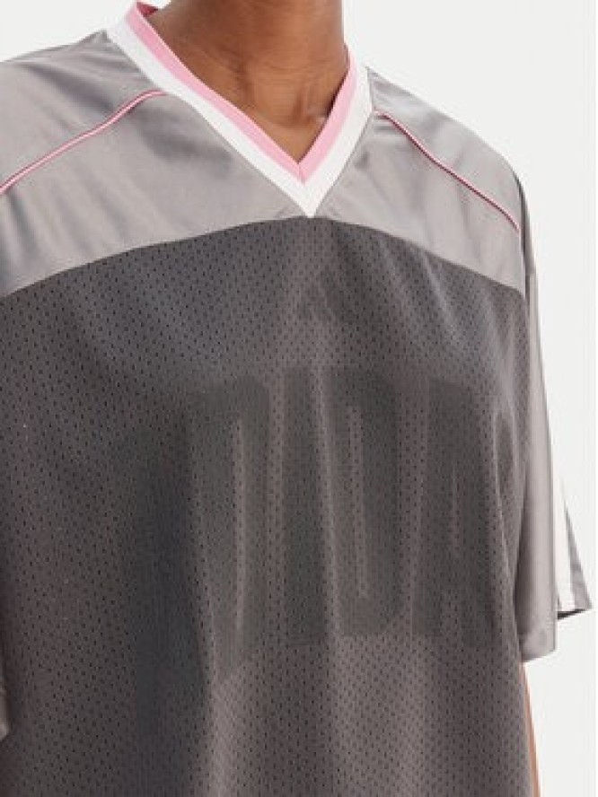 adidas T-Shirt Stadium KC4977 Szary Loose Fit