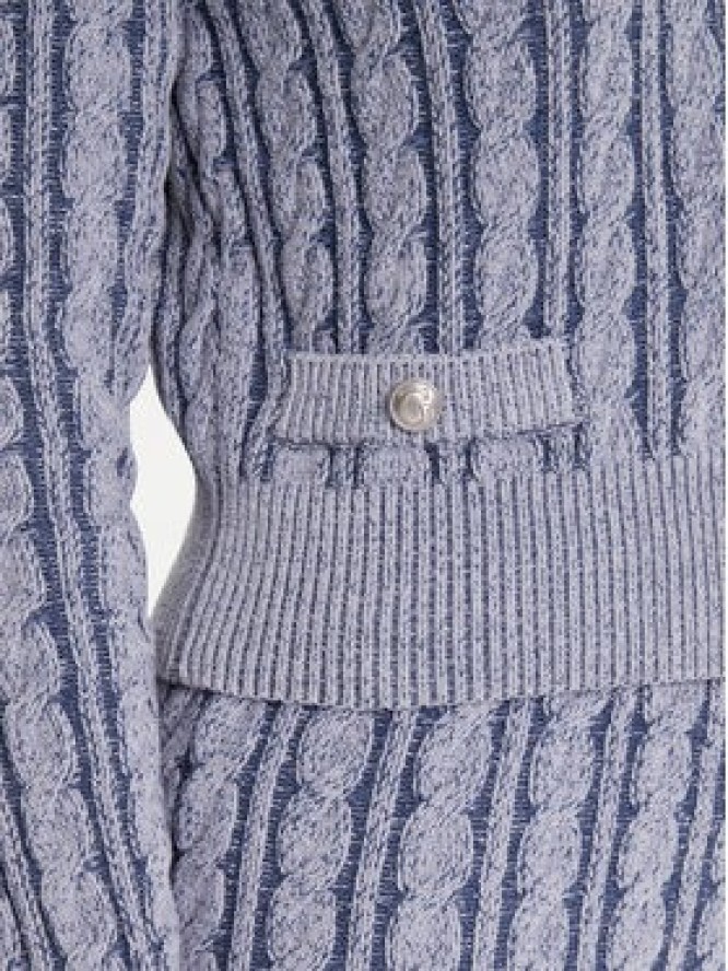 Guess Kardigan W5YR15 Z3OU0 Niebieski Regular Fit