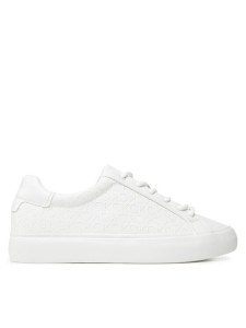 Calvin Klein Sneakersy Vulc Lace Up Mono Pu HW0HW02573 Biały