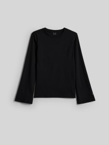 4F Longsleeve slim damski - czarny XL