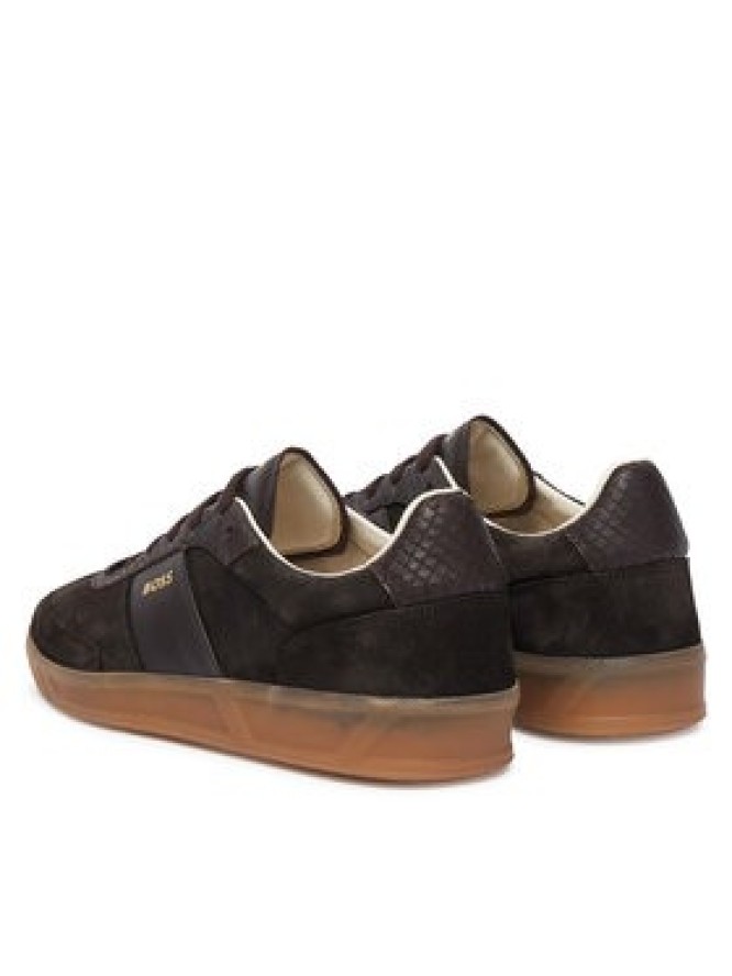 BOSS Sneakersy Brenta 50573842 Brązowy ciemny