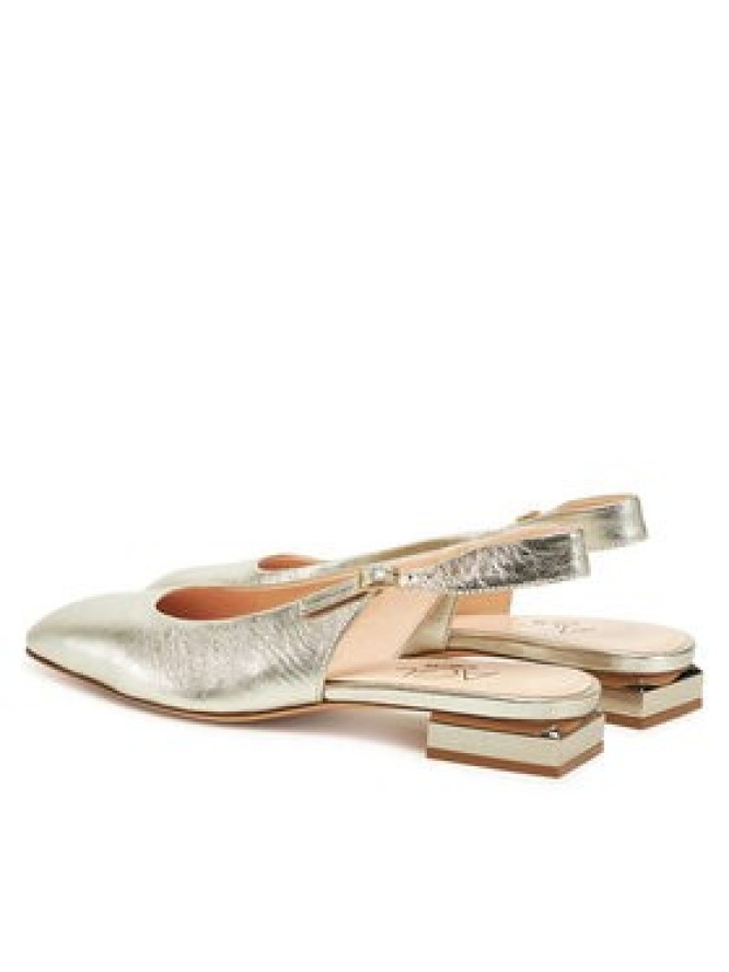 AGL Sandały Angie L Sling B D557006PCKB135G252 Złoty