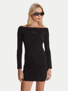 HUGO Sukienka codzienna Noffal_B 50546941 Czarny Slim Fit