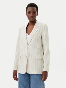Vero Moda Marynarka Mindy 10304657 Beżowy Oversize