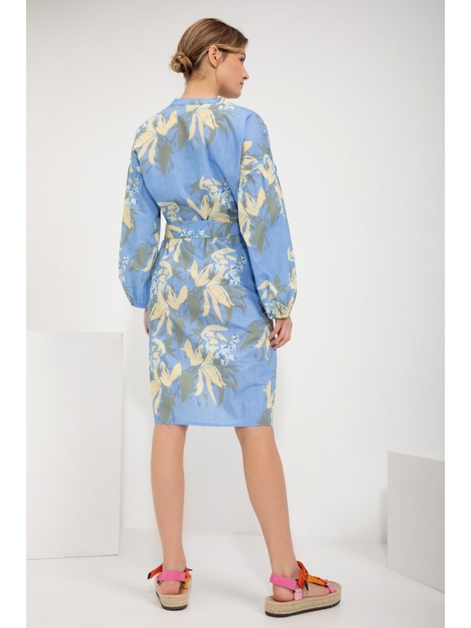 Josephine & Co Sukienka "Geike" w kolorze niebieskim rozmiar: 40
