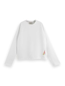 Scotch & Soda Koszulka w kolorze białym rozmiar: L